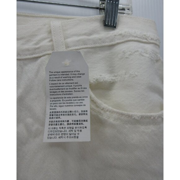 Levis 501 CT Jeans 30 Button Fly Distressed Cropped Denim Pants NEW - Picture 3 of 16